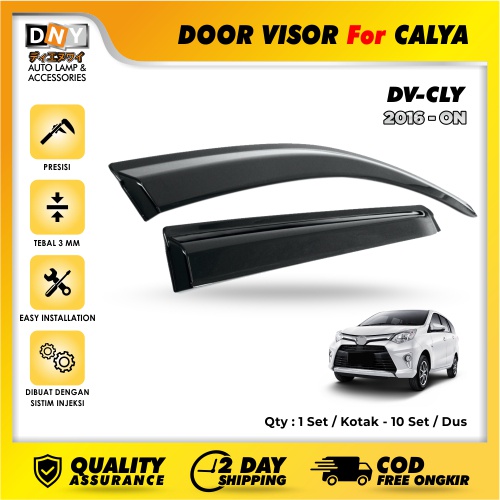 Talang Air / Door Visor DNY For Calya Injection High Quality