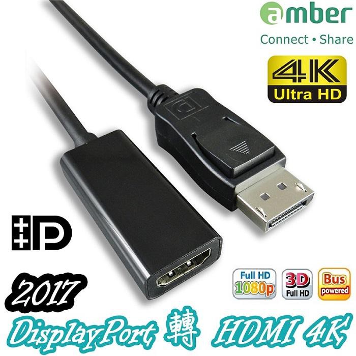 AMBER - (DPH -11) Adapter Display Port to HDMI 4K