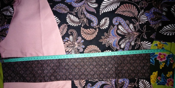 Atasan Batik Wanita Motif Tapak Kebo Pink Khas Baduy Banten - Merah Muda, Xxl Y58 Best Seller