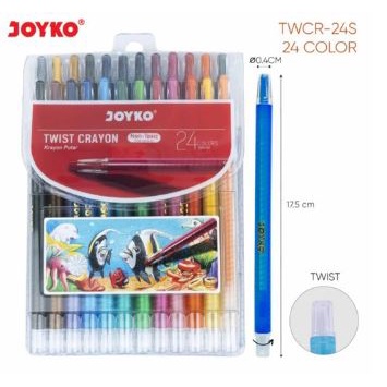 Crayon Putar TITI 24 Warna