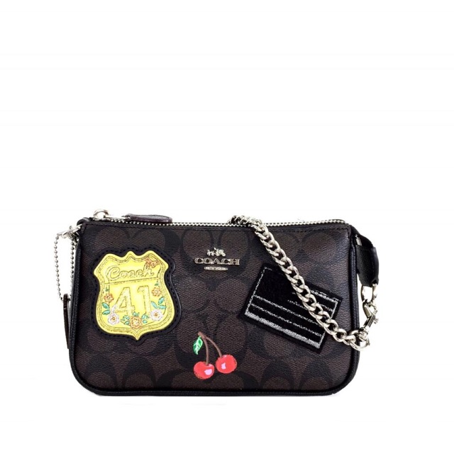 Coach Wristlet with Patchwork / Coach Clutch