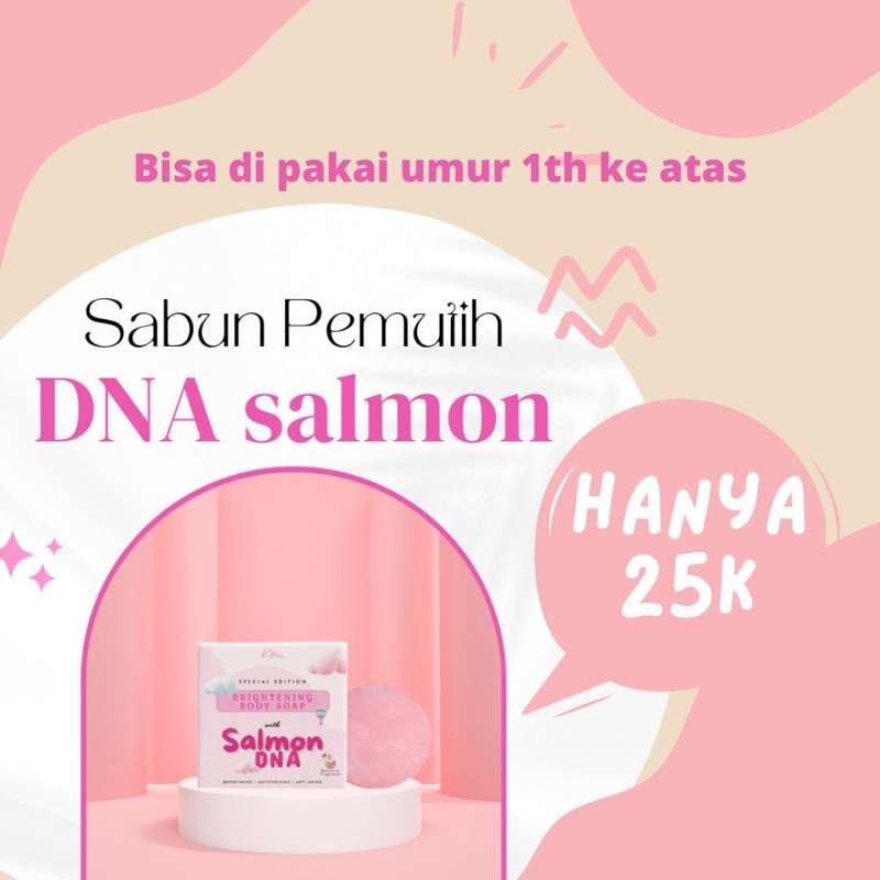 DNA SALMON BRIGHTENING BODY SOAP