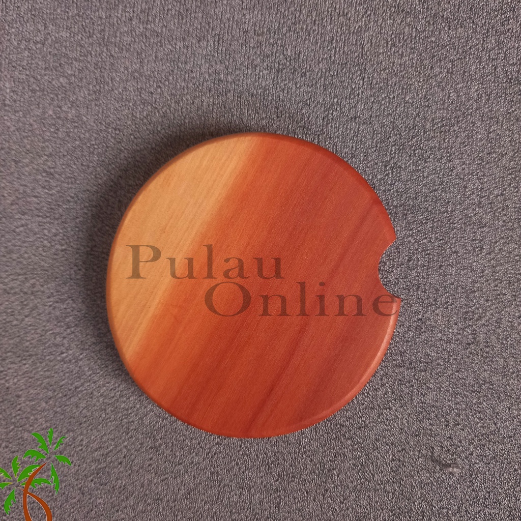 Tutup Gelas Kayu - Wooden Cup Lid Kayu