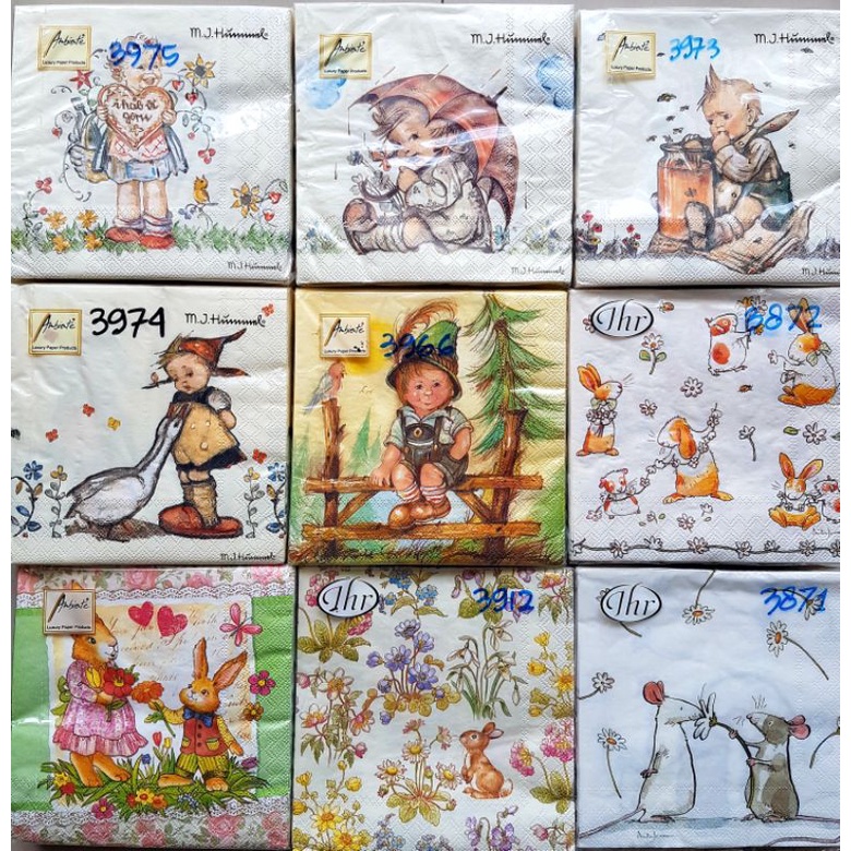 napkin decoupage
