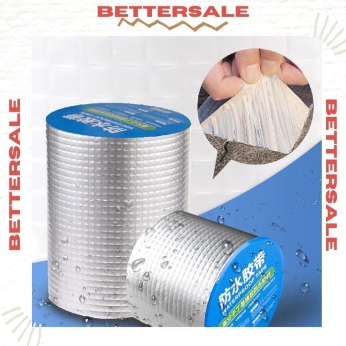 

Silahkan Order] Lakban Perekat Aluminum Foil Anti Air Waterproof Adhesive 10M