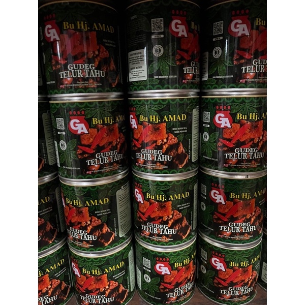 Gudeg Kaleng Bu Hj. Amad + Sambal Bu Rudy (Pesanan mba Yeni)