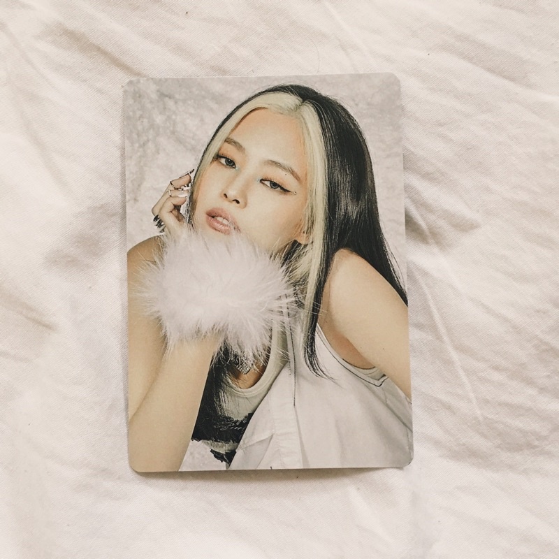BLACKPINK MEMBER JENNIE VER PHOTOCARD PC JAPAN JPN BOOKMARK LIMITED ALBUM A B C SPECIAL EDITION THE 