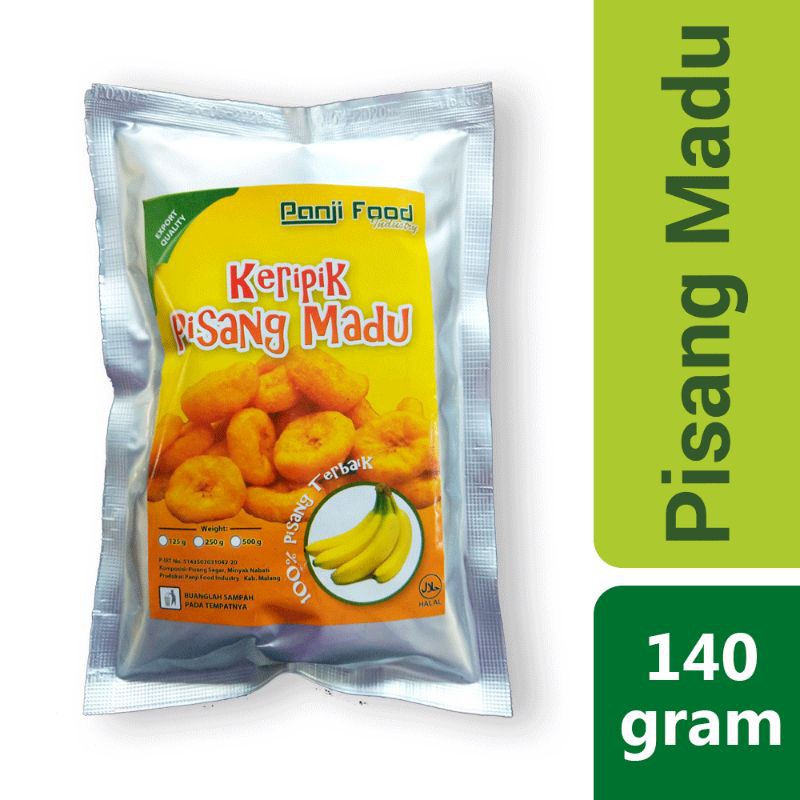 Keripik Pisang Madu 140gr, Export Quality
