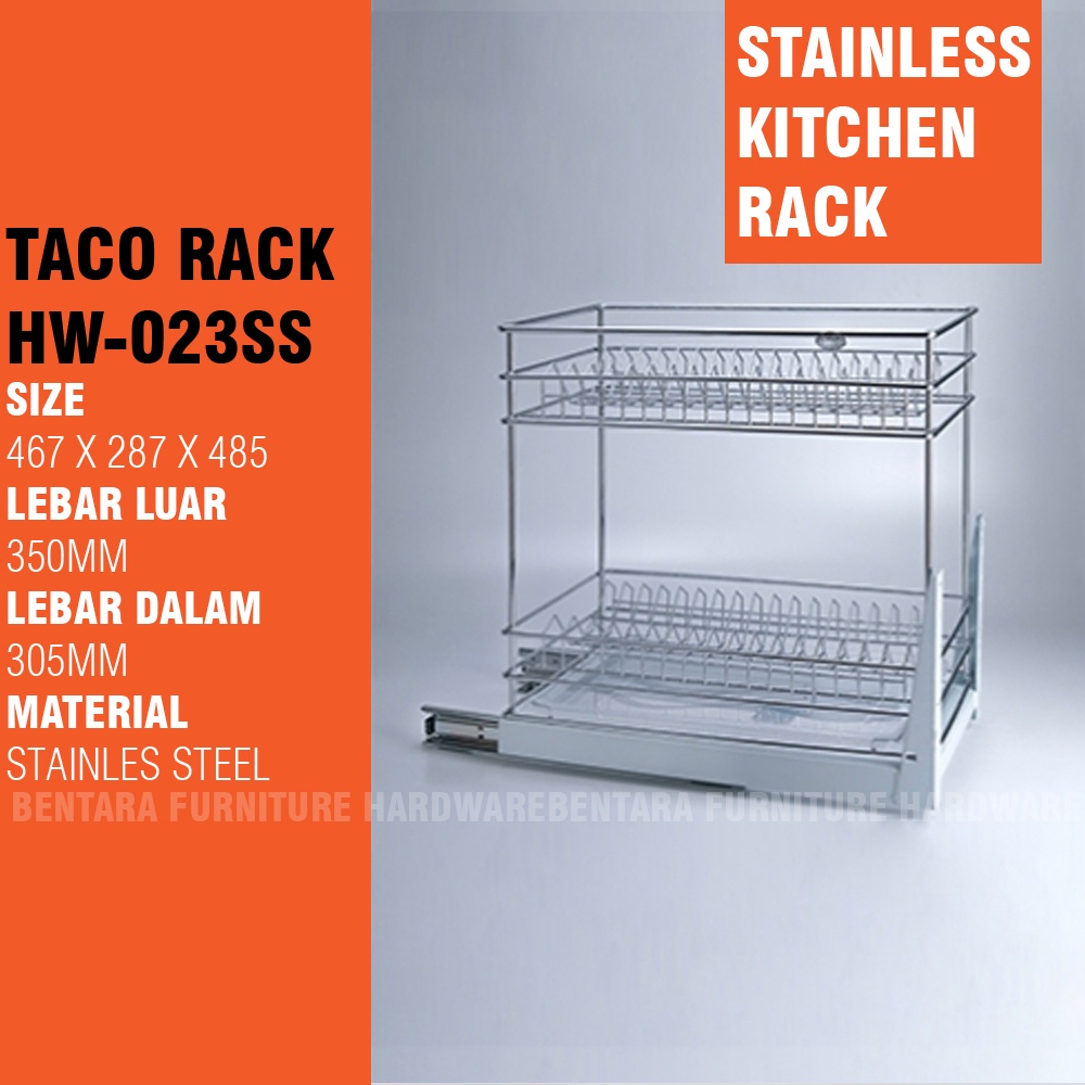 HW-023SS Kitchen Rack Stainless Besar Brochure
