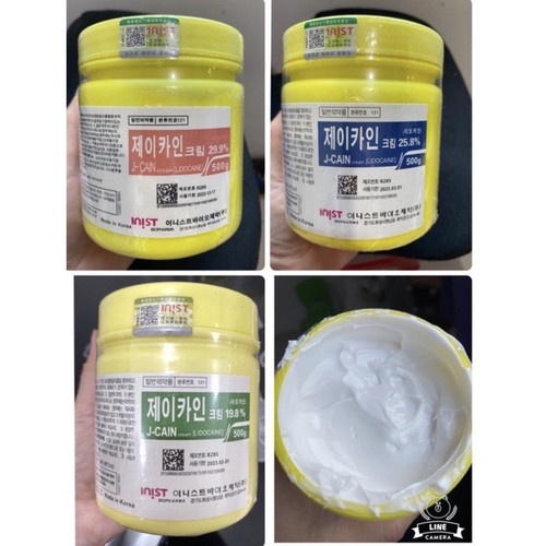 ANASTESI CREAM 500G/ ANASTESI JCAIN KOREA KRIM KEBAL/ KRIM KEBAS