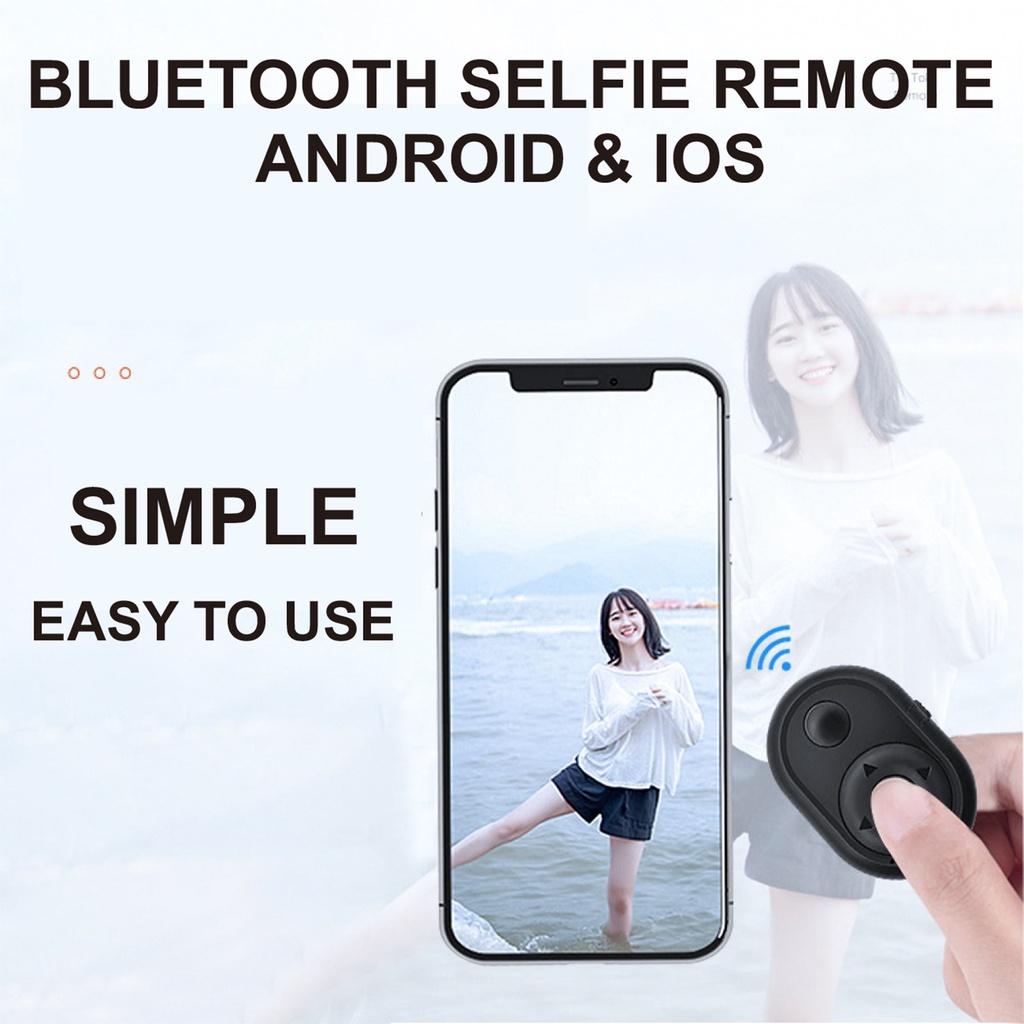 Bluetooth Selfie Camera Remote Android Dan Iphone