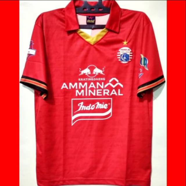 Jersey Persija Jakarta Home 20 Baju Bola Persija Jersey Persija Terbaru Persija Musim Baru Printing
