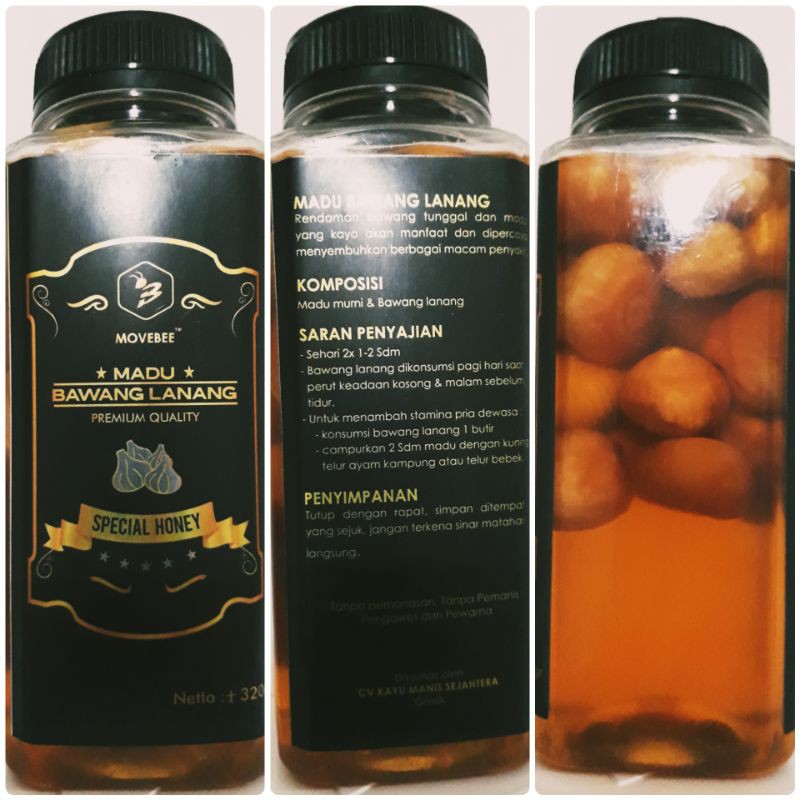 

Movebee Madu Bawang Lanang (320gr)