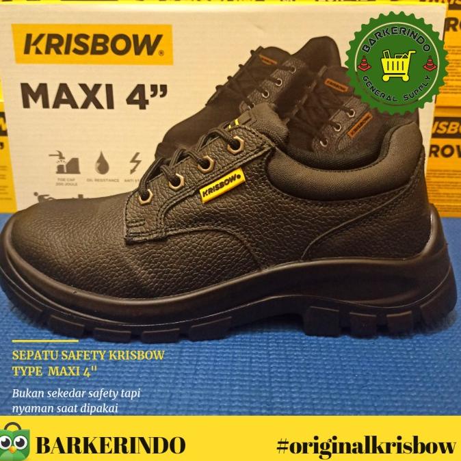 Sepatu Safety Krisbow Maxi 4 Inch Termurah