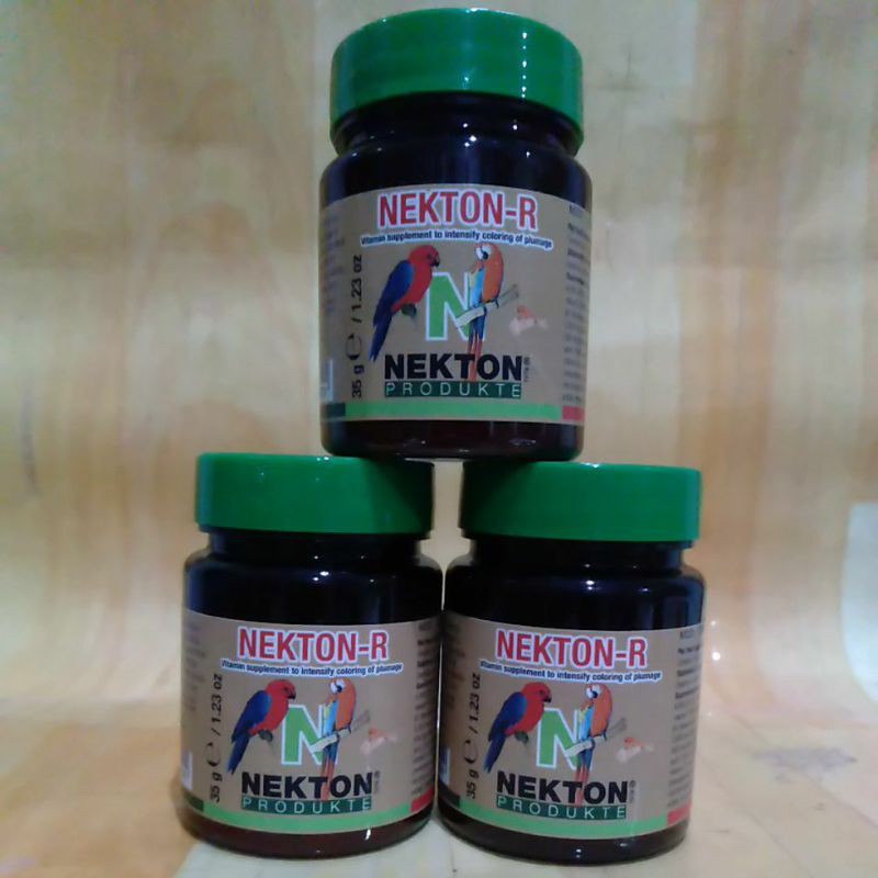 Vitamin Pewarna dan Penumbuh Bulu Burung Nekton R 35gram