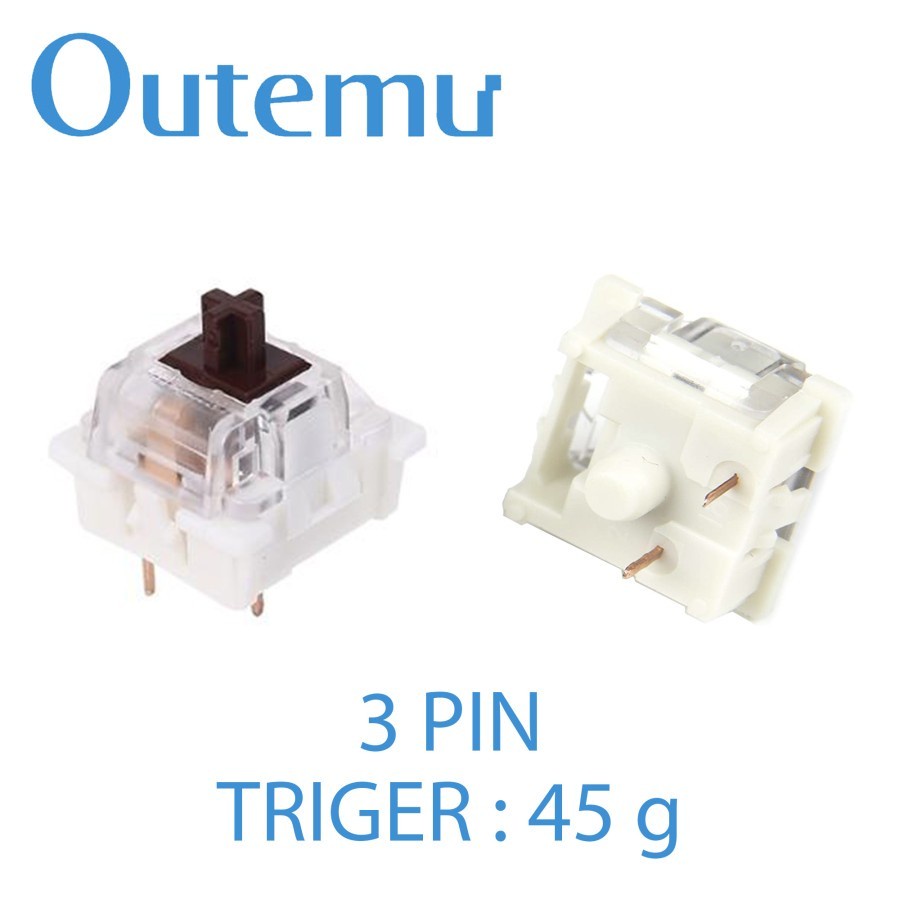 OUTEMU MECHANICAL SWITCH SMD RGB - PLATE MOUNT FOR MECHANICAL KEYBOARD