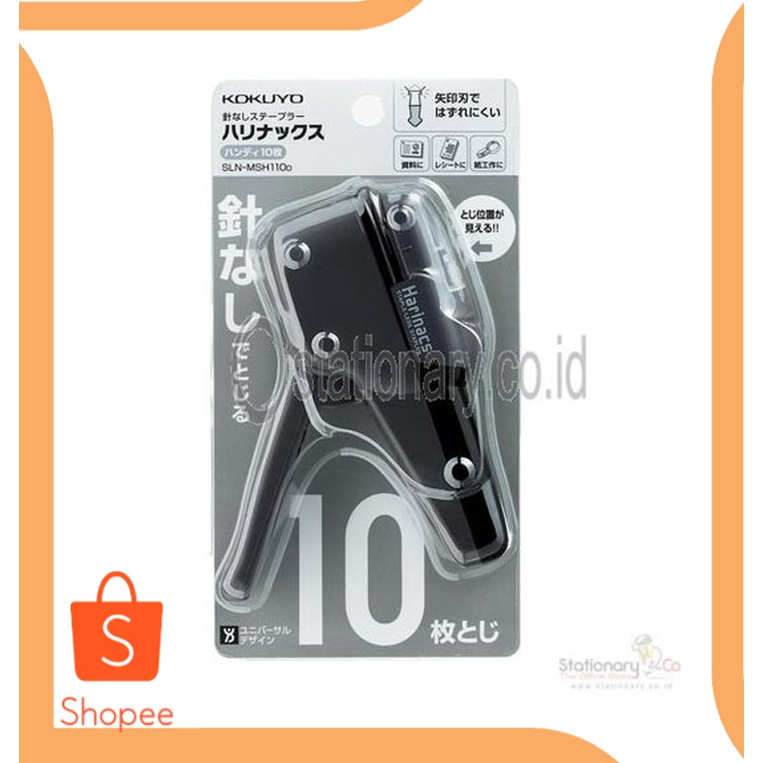 

Dijual accessories Stapler Tanpa Isi Harinacs 10 lembar kokuyo SLN-MSH110 2 Diskon