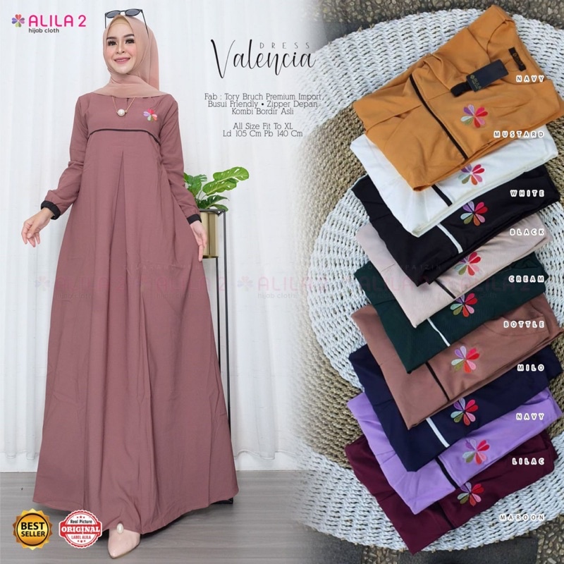 GAMIS MODERN / VALENCIA DRESS BY ALILA HIJAB