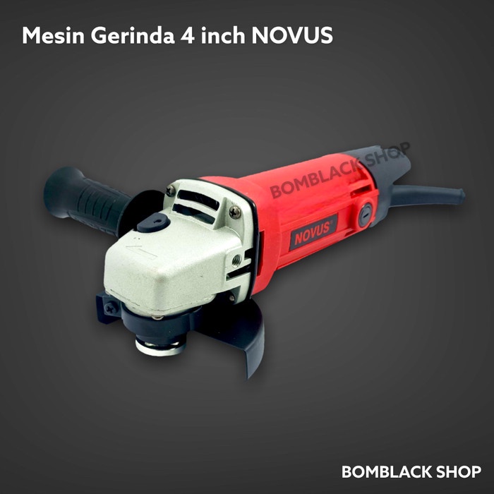 NOVUS Mesin Gerinda Tangan 4 inch Angle Grinder Gurinda Grinda NSG954