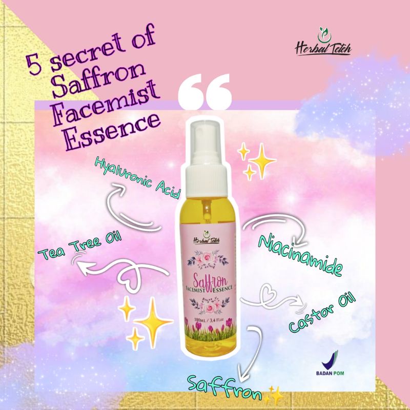 PAKET RESELLER FACEMIST SAFFRON ESSENCE BPOM