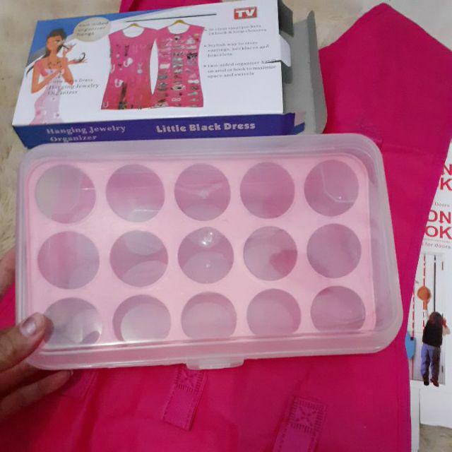 Tempat Box Telur 15 Lubang Sekat (kotak Dengan Sekat Khusus Telor)