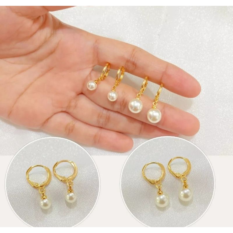 Anting Mutiara Wanita Dewasa/anakanak Murah Anting Anti Karat