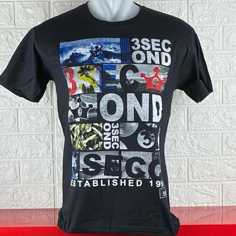 KAOS PRIA / KAOS SURFING / DISTRO HITAM PREMIUM /BAJU MURAH