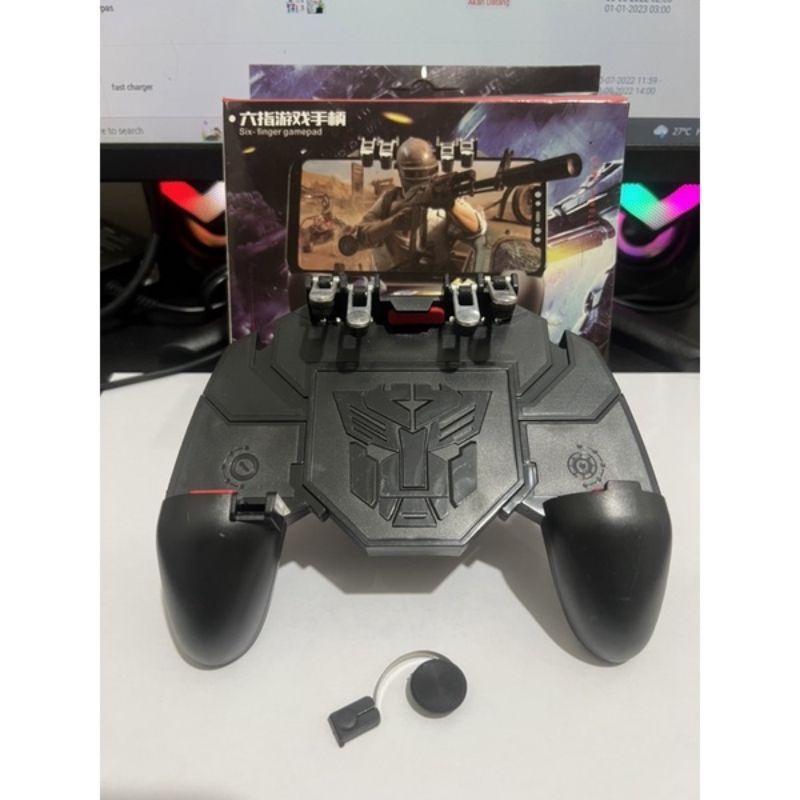 GAMEPAD X2 JOYSTICK GAME L1 R1 UNTUK PUBG FREE FIRE STIK GAME KUALITAS BAGUS