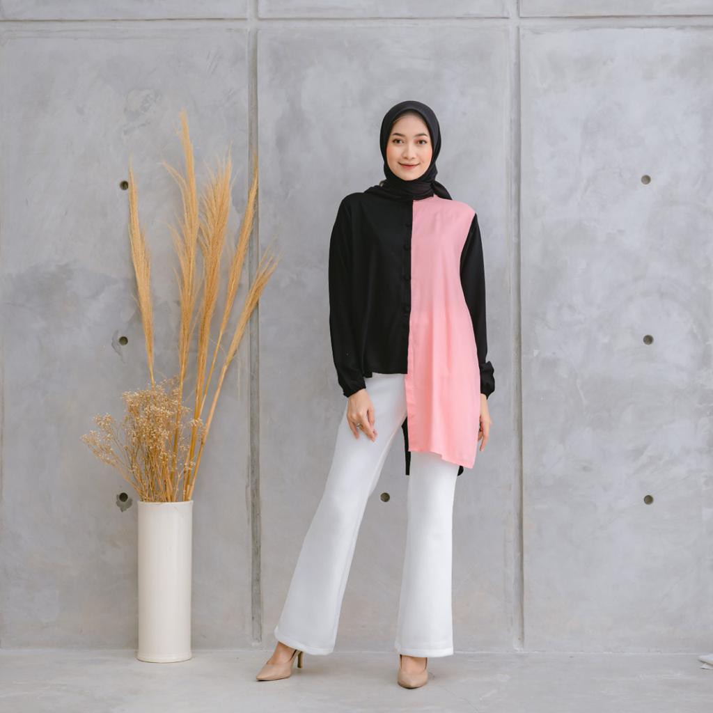 ⛔️SIAP KIRIM⛔️ Top Tunik Blouse Radwah (ORIGINAL 100%)