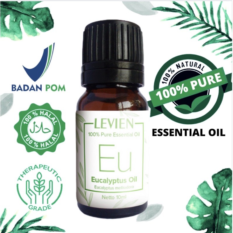 LEVIEN 100% PREMIUM PURE ESSENTIAL OIL “EUCALYPTUS”