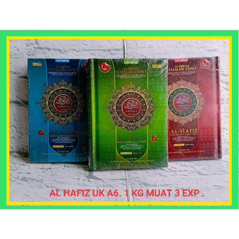 Alquran - Al Quran hafalan Al-hafiz - Al Hafiz kecil (A6)