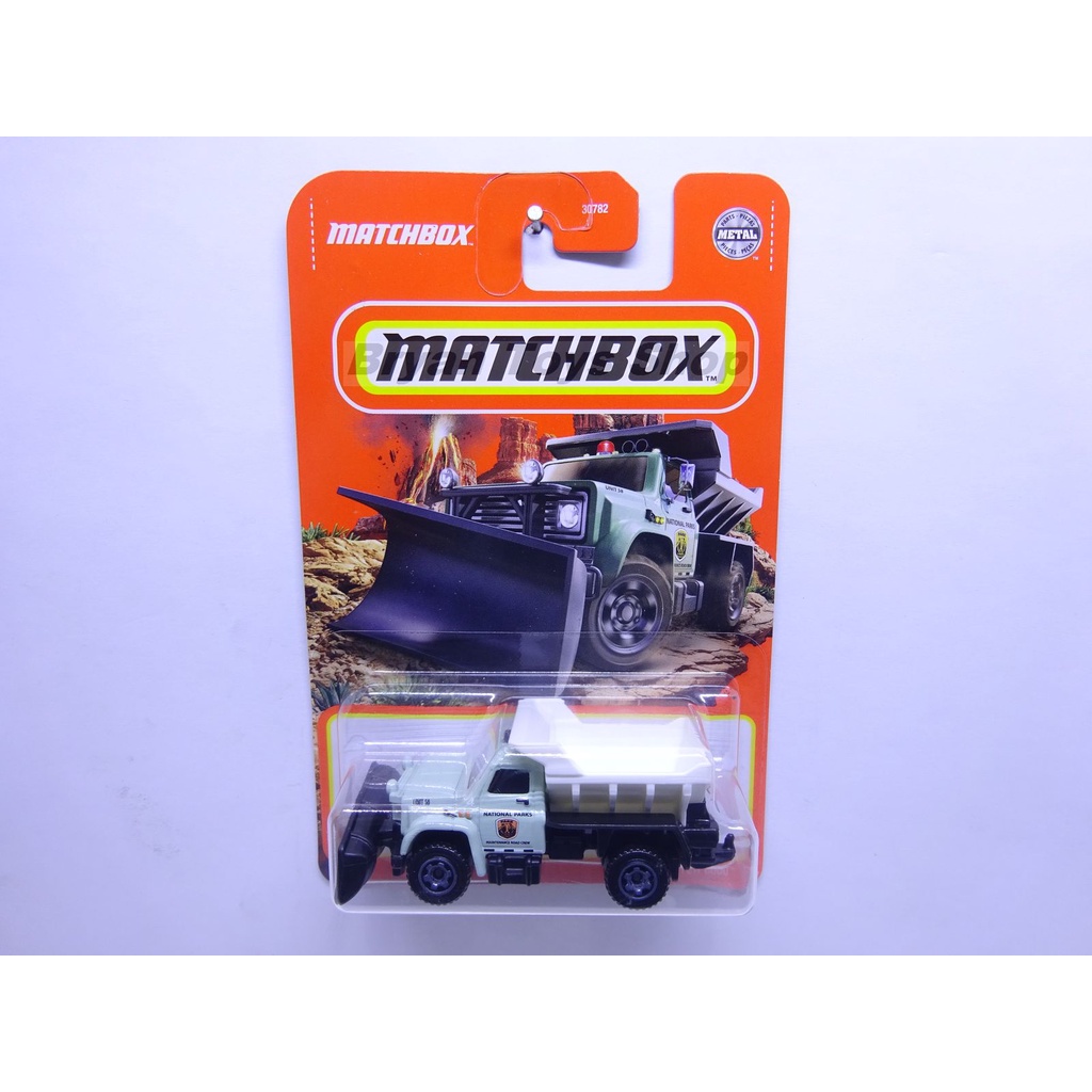 Matchbox Plow Master 6000 Putih Hijau