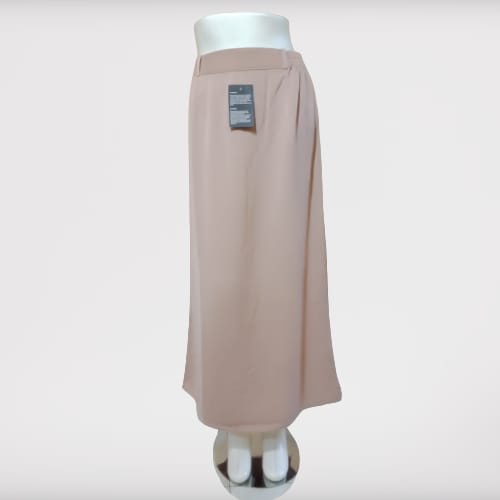 Rok Kerja Line A Maxi Skirt Size L2 L5 Wanita