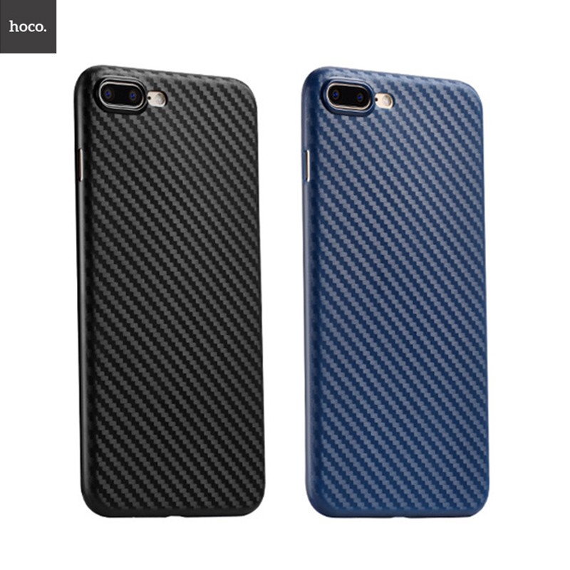 Ultra Thin Carbon Fiber Case for iPhone 7 Plus Hoco Premium Cover 360 Full Protection