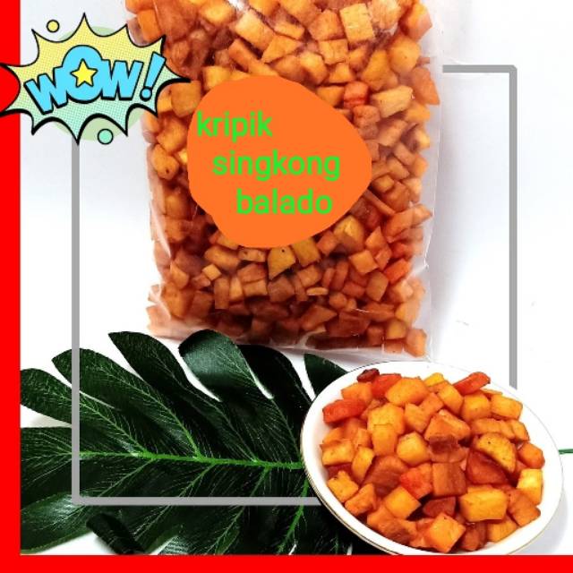 

Kripik singkong dadu/balok