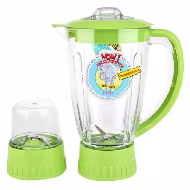 MIYAKO Blender Plastik 2 In 1 Jumbo 1.5 Liter BL 151PF-AP