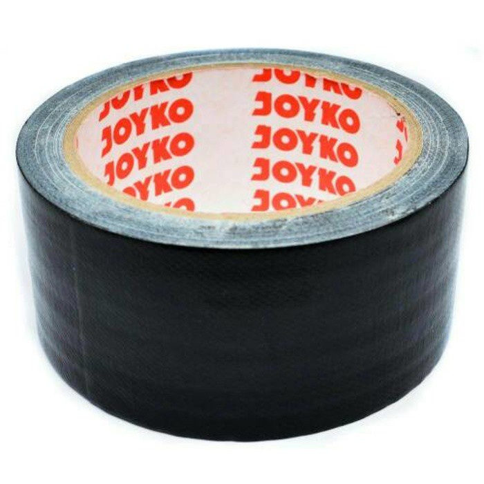 

Lakban hitam/kain joyko