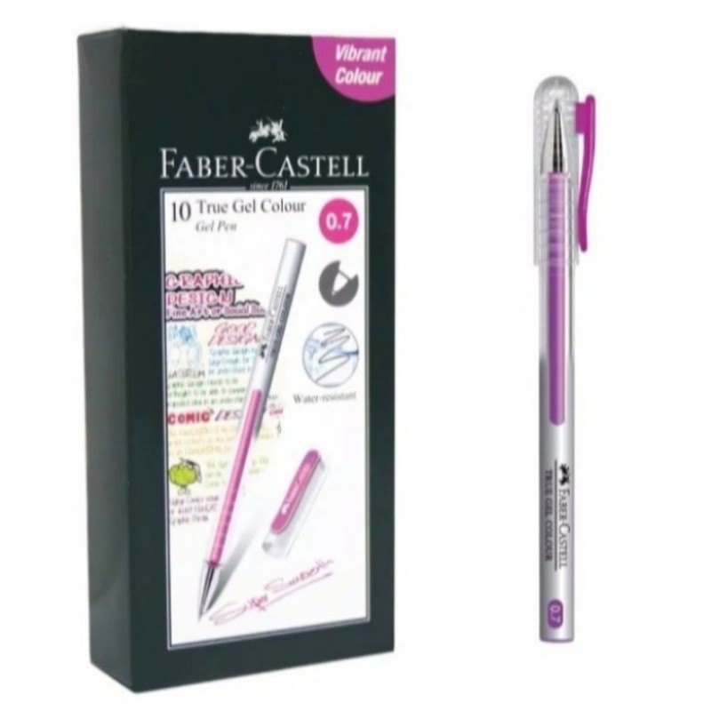 

Pulpen True Gel Tinta Pink