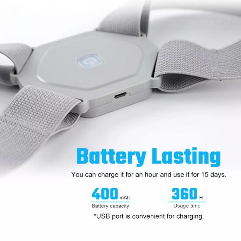 POSTURE CORRECTOR SMART BACK ELEKTRIK BERGETAR KETIKA POSTUR BUNGKUK PENEGAK POSTUR PUNGGUNG ELECTRIC