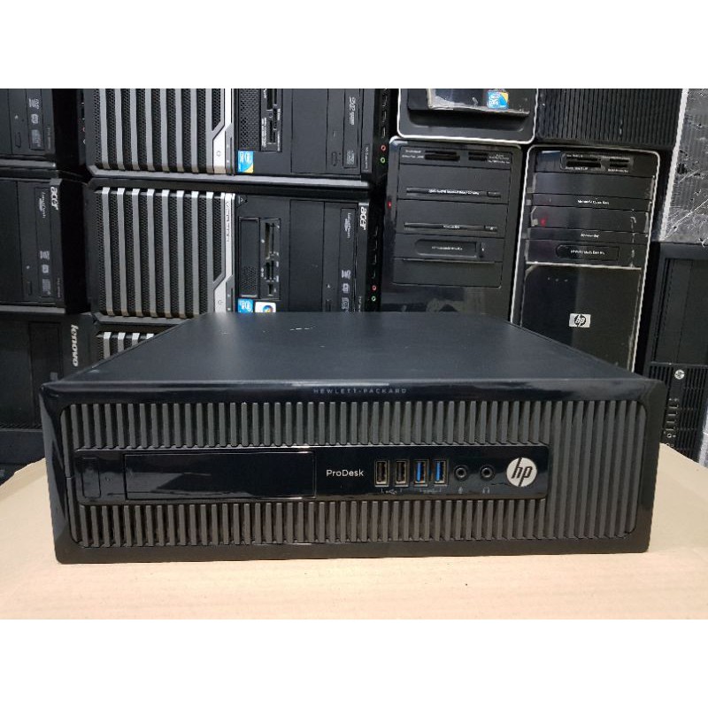 PC BUILTUP HP SLIM CORE i5 GEN4 RAM 8GB SSD 256GB