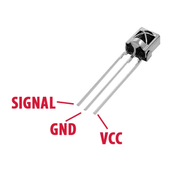 Infrared Receiver HX1838 Universal IR Sensor Frequency 38KHz