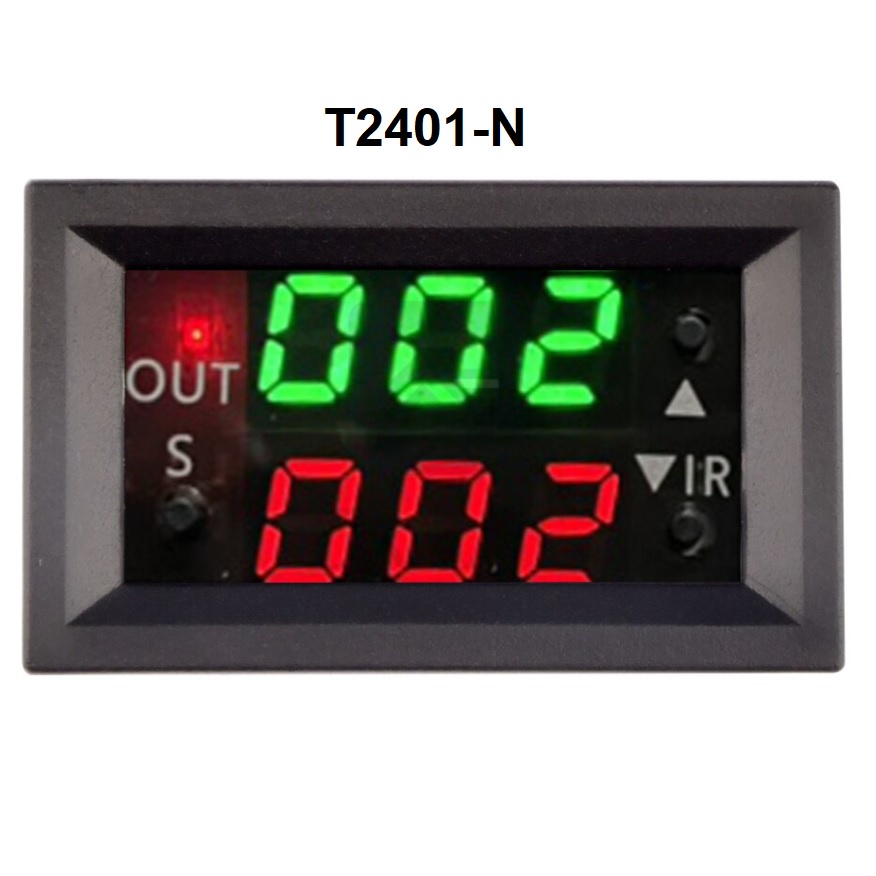 TM2 NB T2401-N Dual LED Display Timing Delay Relay Timer Module DC 12V