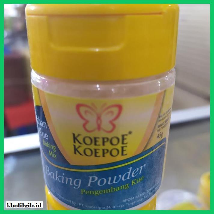 

Redwop-Gnikab- Baking Powder Kupu2 45G -Hallall.