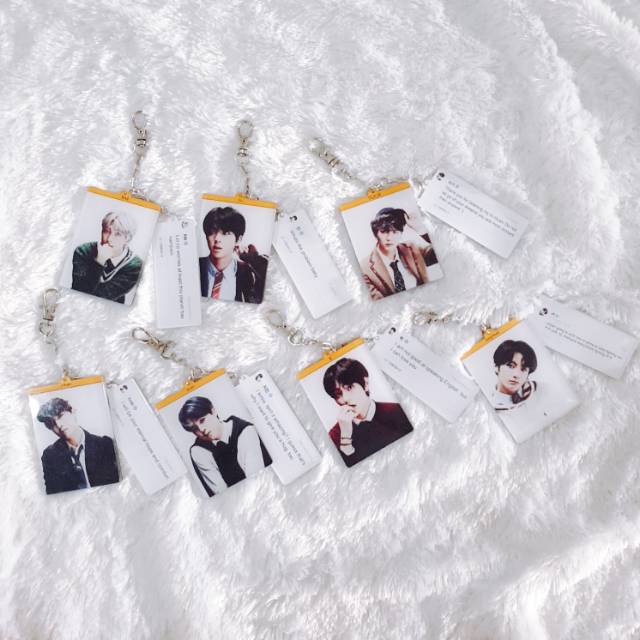 KEYRING BTS (KEYCHAIN WEVERSE)