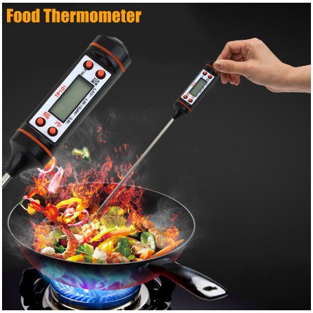 Termometer Makanan Suhu Air Makanan Dapur Digital Food Thermometer Murah Alat Ukur