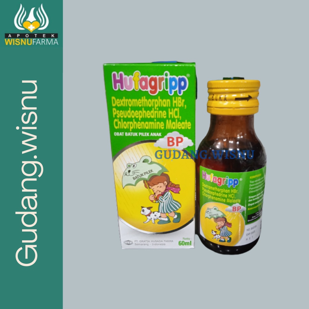 HUFAGRIP HIJAU BATUK KERING & PILEK