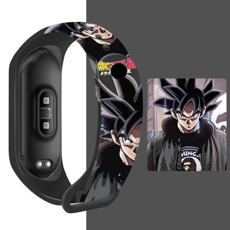 Xiaomi Mi Band 7 Silicone Band Strap for Miband 6 Cartoon Printing Strap for Xiaomi Mi Band 7 6 5 4 3 Wristband xiaomi band 5 xiaomi band 4