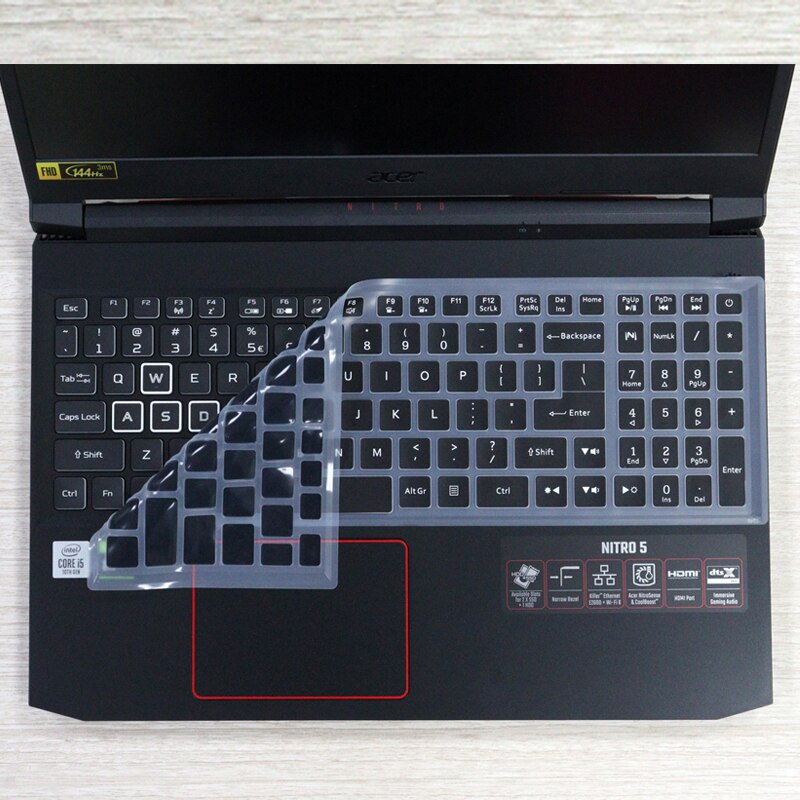 Skin Keyboard Gaming Untuk Acer Aspire Nitro 5 An515-44 An515-45 An515-54 An515-55 An515-57 15.6 &quot;2020 Predator 2021