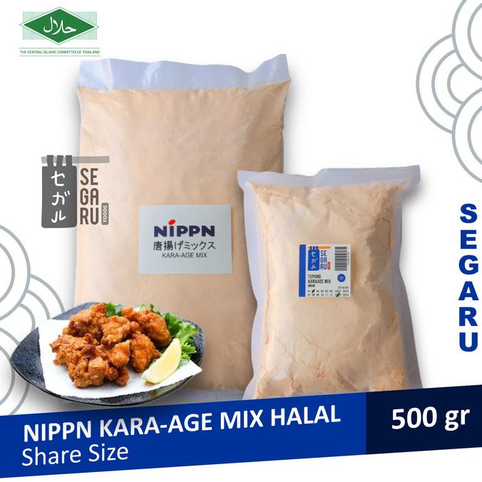 

NIPPN Tepung Karaage Mix | Tepung Karage Ayam Goreng Jepang Halal