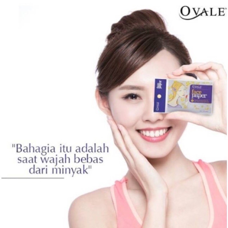 Ovale Face Paper 100 lembar